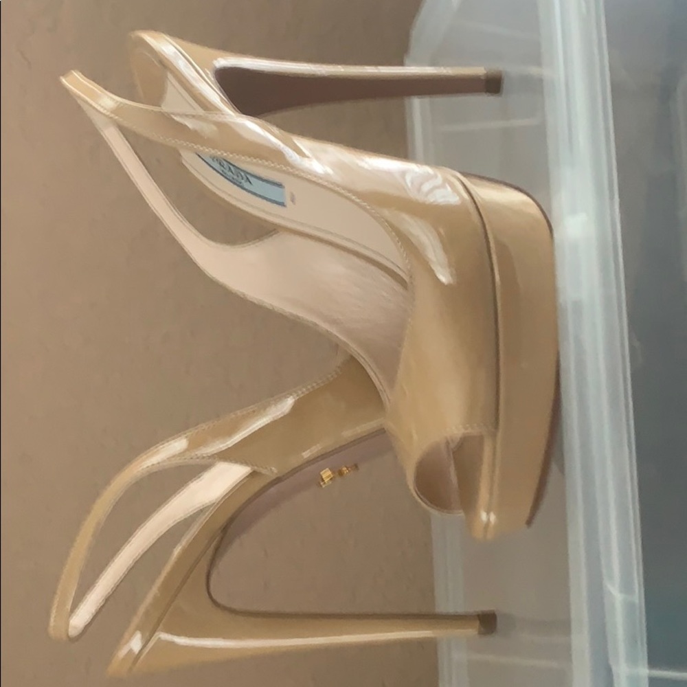 Prada Sling Back Pumps